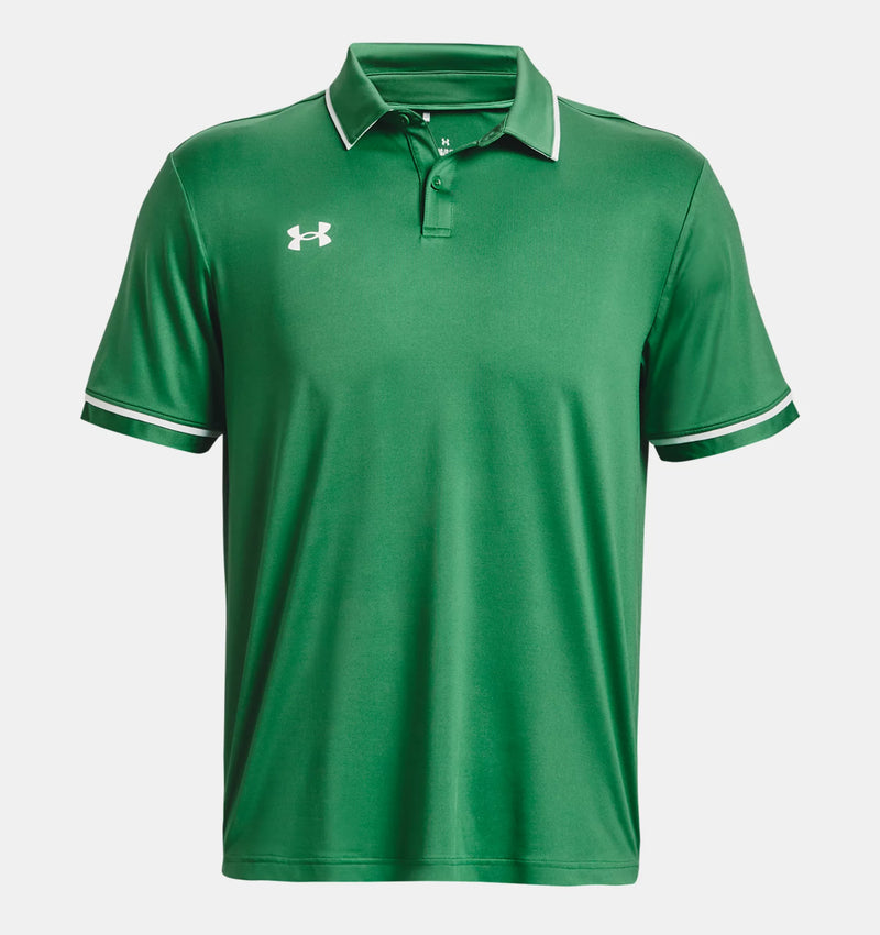 Under Armour Mens Team Tipped Polo Bush Keller Sporting Goods