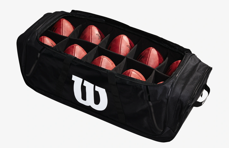 Soccer ball top duffle bag