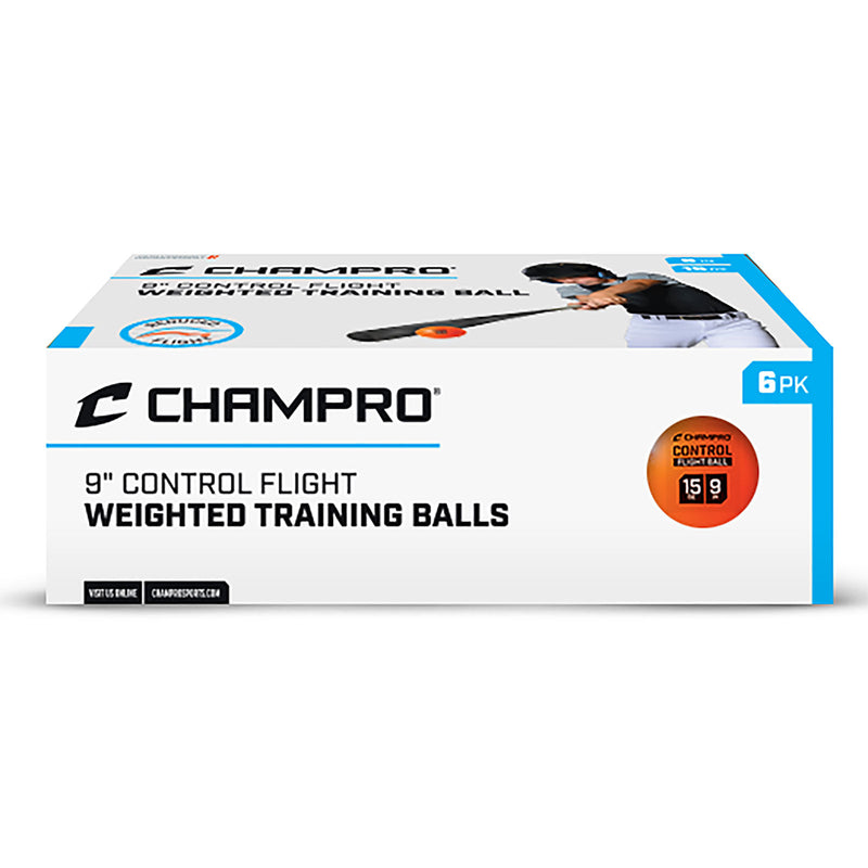 Champro Control Weighted Ball (9in) 6 PACK