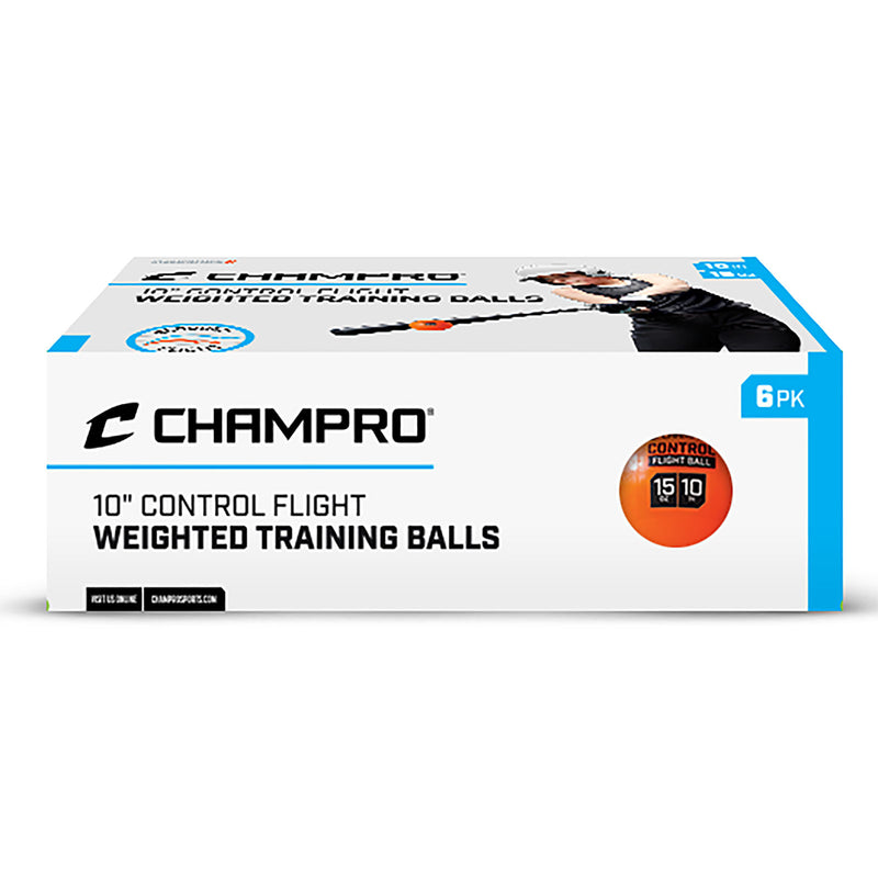Champro Control Weighted Ball (10in) 6 PACK