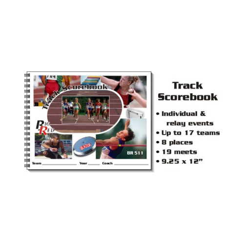 Big Red Track Scorebook