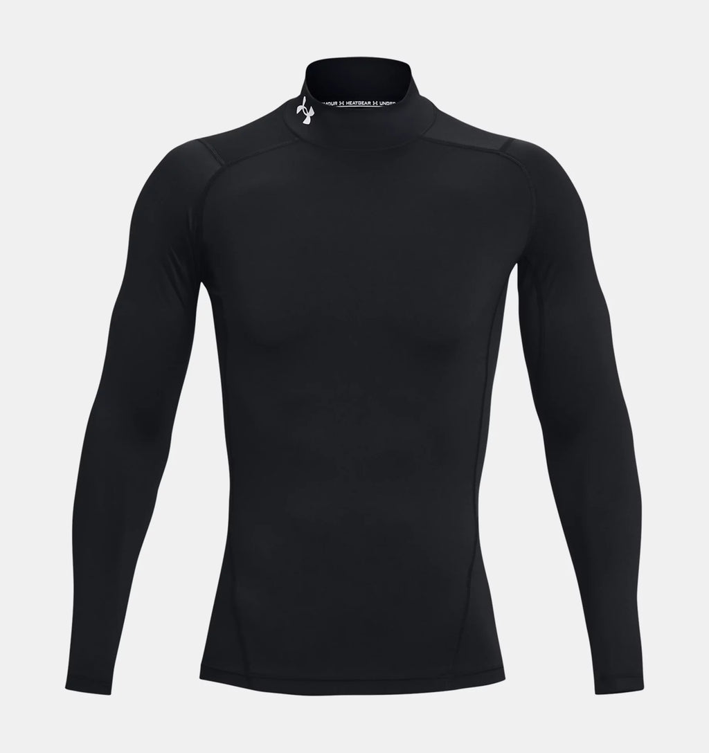 UA Youth HeatGear Mock LS