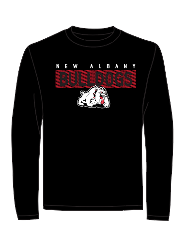 New Albany Bulldogs Long Sleeve