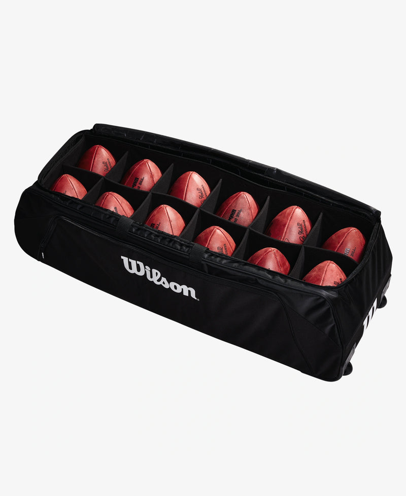 Wilson 12 Ball Football Duffle Bag