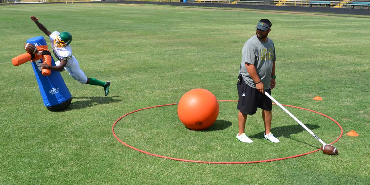 Empty R Stick Football Fisher Football On A Stick – Bush-Keller Sporting Goods