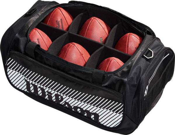 Wilson 6 Ball Football Duffle Bag