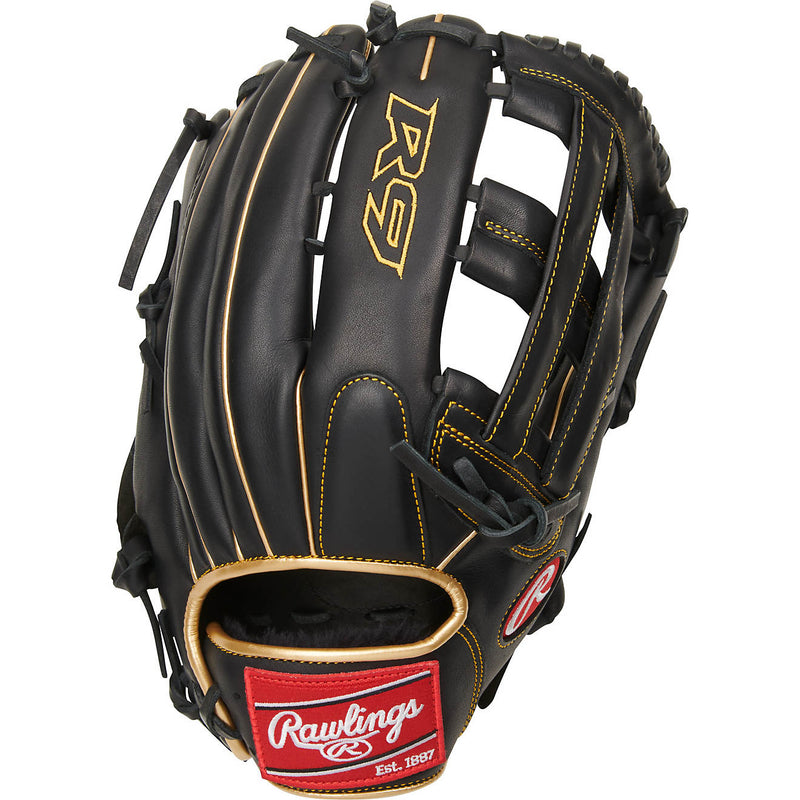 Rawlings R9 Series H Web Baseball Glove 11.75" Narrow Fit