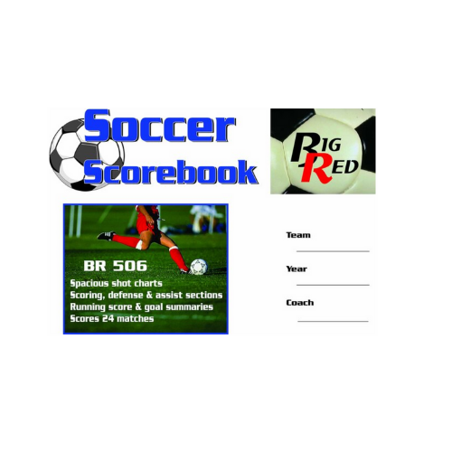 Big Red Soccer Scorebook