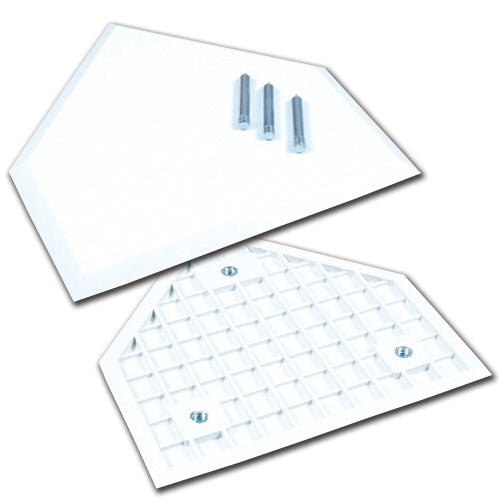 Champro Waffle Bottom Home Plate (with Spikes)