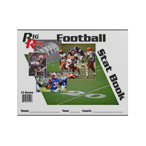 Big Red Football Scorebook